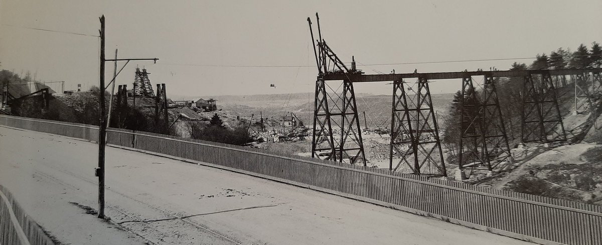 Hard to believe that less than two months after this pic was taken, the first train rode across our trestle and into our tunnel.