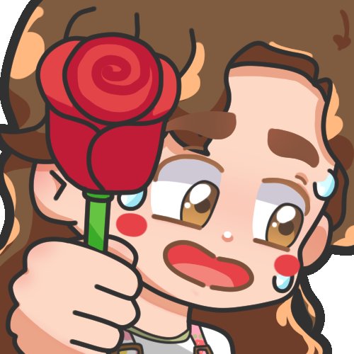 The Valentines emotes <a href="/permaugh/">PermAUGH (Commissions OPEN) 🍉</a> made me 😊