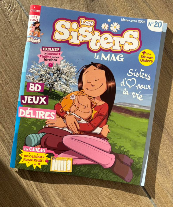 bd_sisters's tweet photo. Un peu plus de soleil pour les vacances d’hiver

Le 20e numéro de notre Mag est disponible chez votre marchand de journaux.

#pressejeunesse #magazinejeunesse

@bamboo_edition @MilanJeunesse https://t.co/mKCa4YvNoP