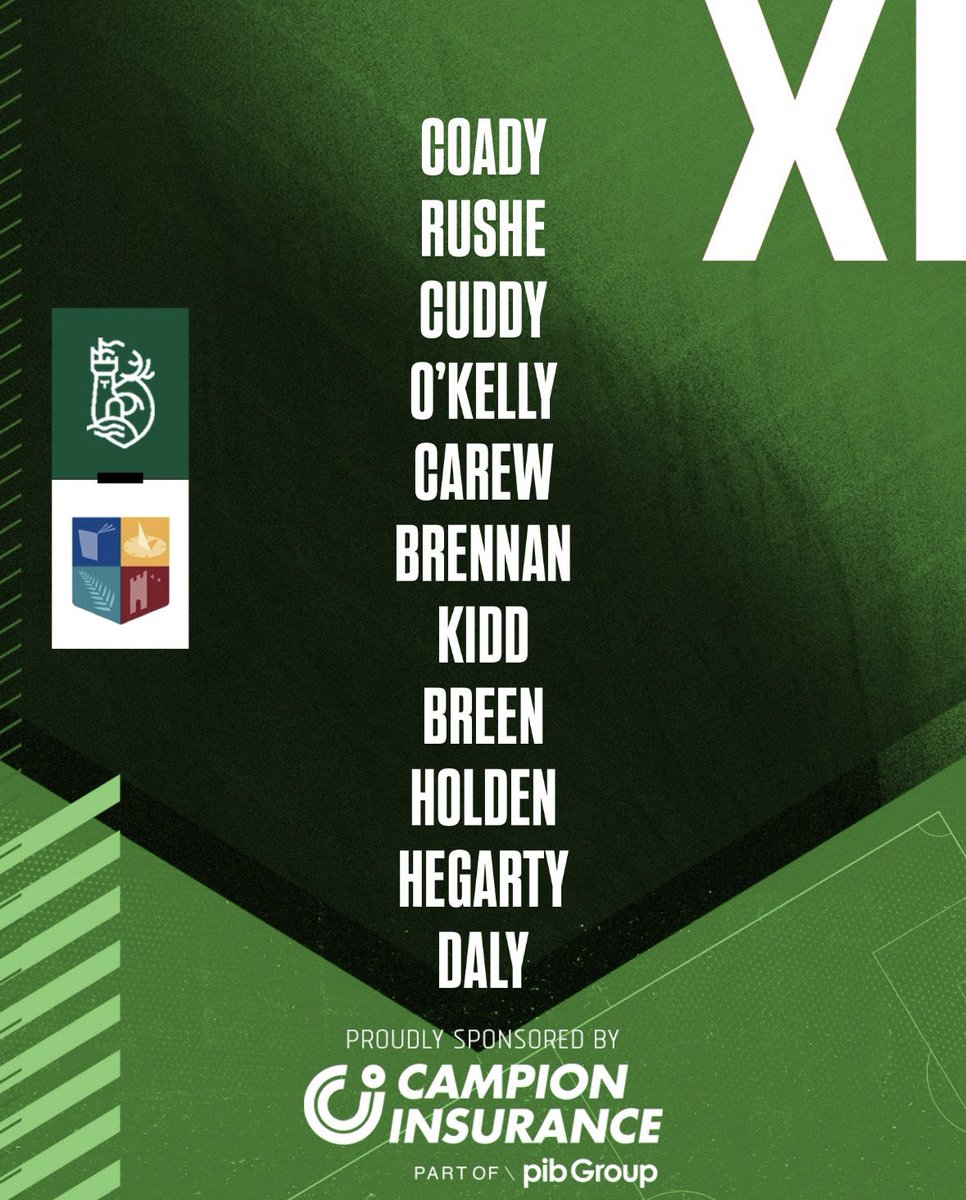 UL_Soccer's tweet photo. Here’s how we lineup for our Collingwood Cup semi-final clash with Maynooth. Come on UL 🟢
-
-
🐺#ULWolves #ULMensSoccer #CollingwoodCup #BelongToThePack https://t.co/hkmBeJV2SI