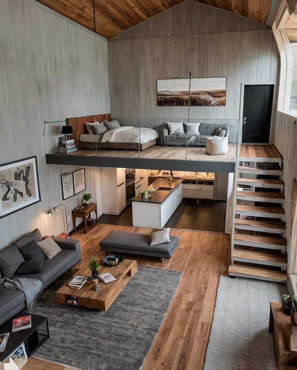 Perfect loft apartment.