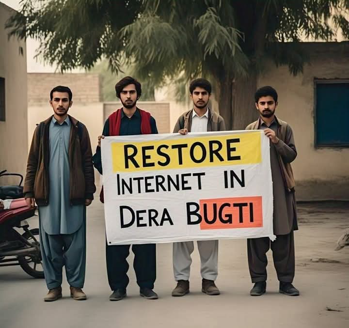 sherazzada12's tweet photo. The world is moving forward with technology, but Dera Bugti is being left behind due to internet shutdowns. This must change!

#RestoreDeraBugtiNet
#InternetForDeraBugti
#SaveStudentsEducation
#DigitalRights
#DeraBugti https://t.co/JAQvd9fy12