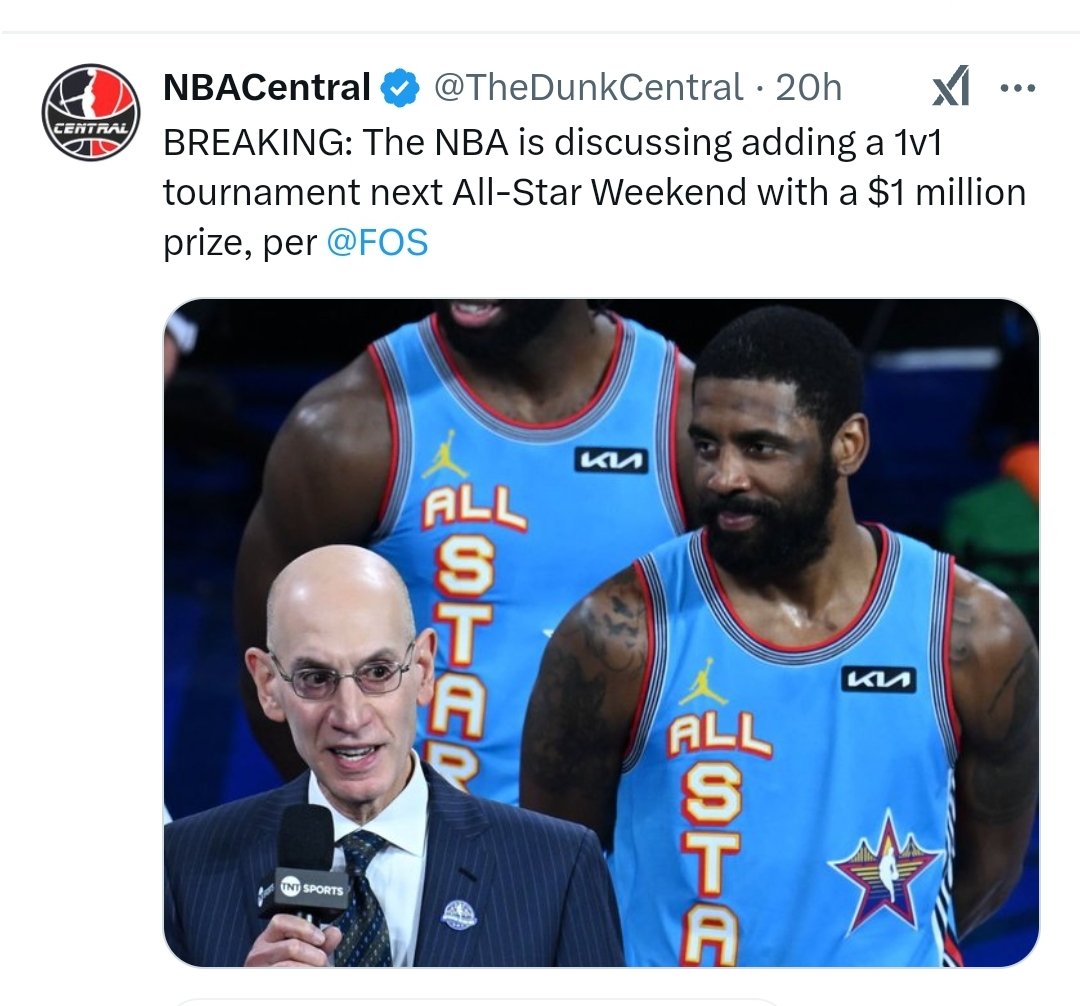 IF THIS HAPPENED NEXT ALLSTAR GAME THEN LEBRON WILL NOT PLAY!🤣🤣🤣🤣🤣🤣🤣🤣🤣🤣

HE SCARED TO PARTICIPATE!🤣🤣