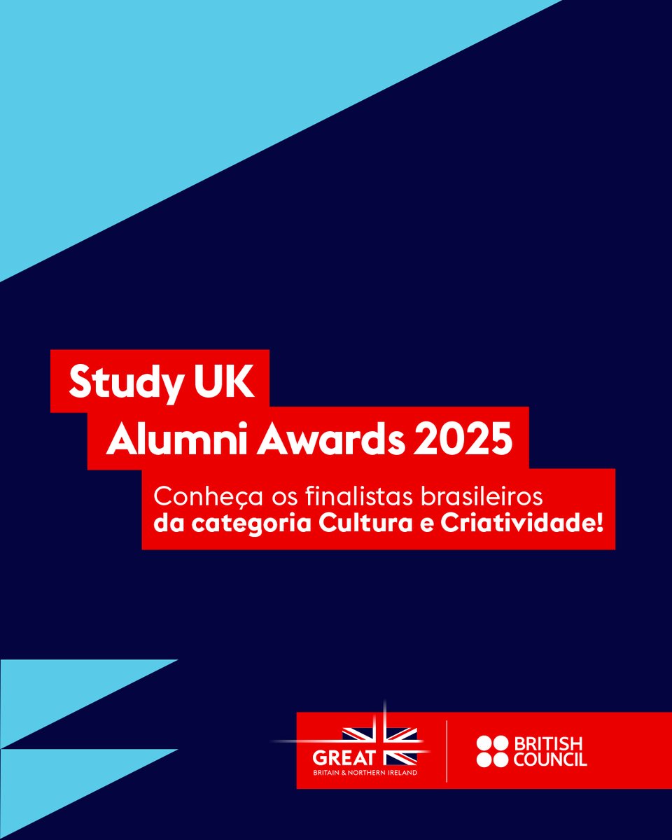 brBritish's tweet photo. ✨ Celebramos os finalistas de Cultura e Criatividade no #StudyUKAlumniAwards2025! 🏆 De artes a empreendedorismo cultural, eles usam talento e paixão para transformar o mundo. 🌍 Conheça suas histórias inspiradoras! https://t.co/4UkTI6iFLt https://t.co/AHYYZDzNK6