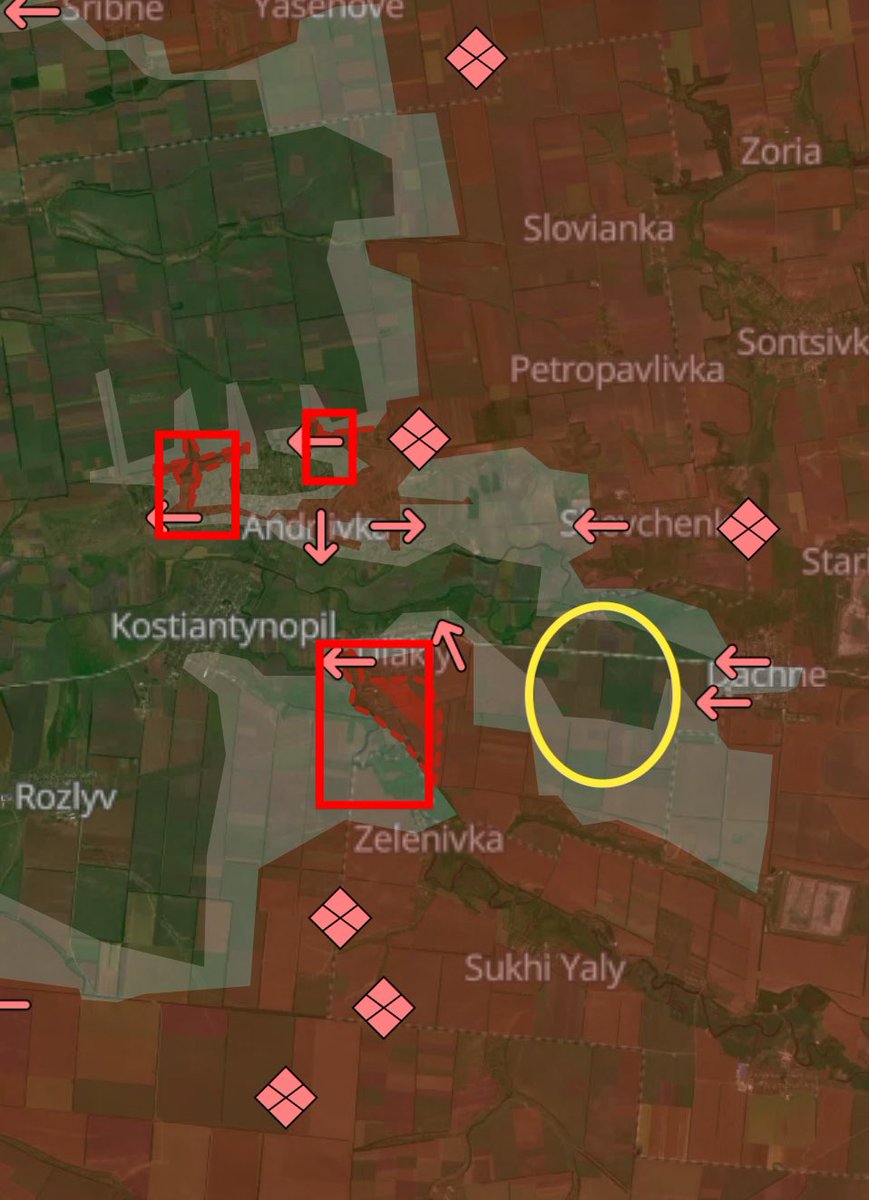 WarTabs's tweet photo. #Ukraine Lagebericht 
17.02.2025:
-Russische Vorstö��e bei Ulakly, Burlatske und Andriivka.
Aus dem Gebiet gibt es Videos mit sehr vielen ukrainischen Gefangenen die sich ergeben haben. https://t.co/OFpD9Udnn3