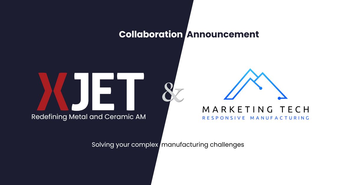 XJet_3d's tweet image. We are excited to welcome Marketing Tech as our commercial partner in mid and western U.S! Together, we're making metal and ceramic #AdditiveManufacturing more accessible, offering superior part quality and scalability for production.
Learn more: marketingtech.com/manufacturers/…
#XJet3D