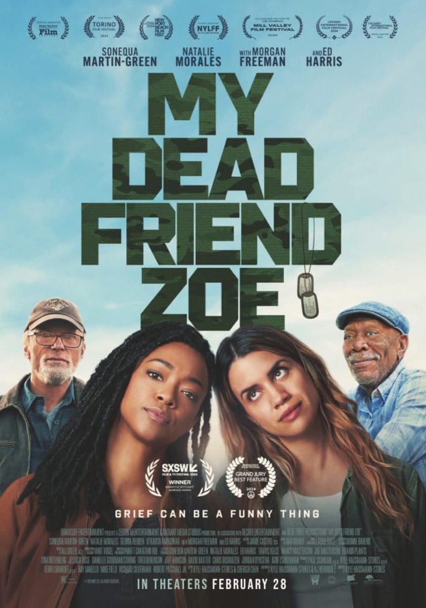 🇺🇸PAY IT FORWARD🇺🇸

We will collect and distribute 100% of funds contributed to <a href="/MyDeadFriendZoe/">My Dead Friend Zoe</a> towards movie tickets via Fandango, community screenings, and supporting veteran nonprofits #Veterans #GotYour6

Donate Here ➡️ give.bobwoodrufffoundation.org/campaign/66504… <a href="/craignewmark/">craig newmark</a> <a href="/BobWoodruff/">Bob Woodruff</a>