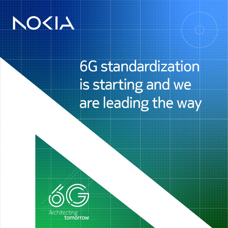 nokia's tweet photo. 6G is coming, and Nokia is leading the way. Our vision: Impactful, Intelligent, Sustainable, Secure networks.
See how we're "Architecting Tomorrow": https://t.co/MausoneBOP
#6G #Nokia #ArchitectingTomorrow #SustainableNetwork