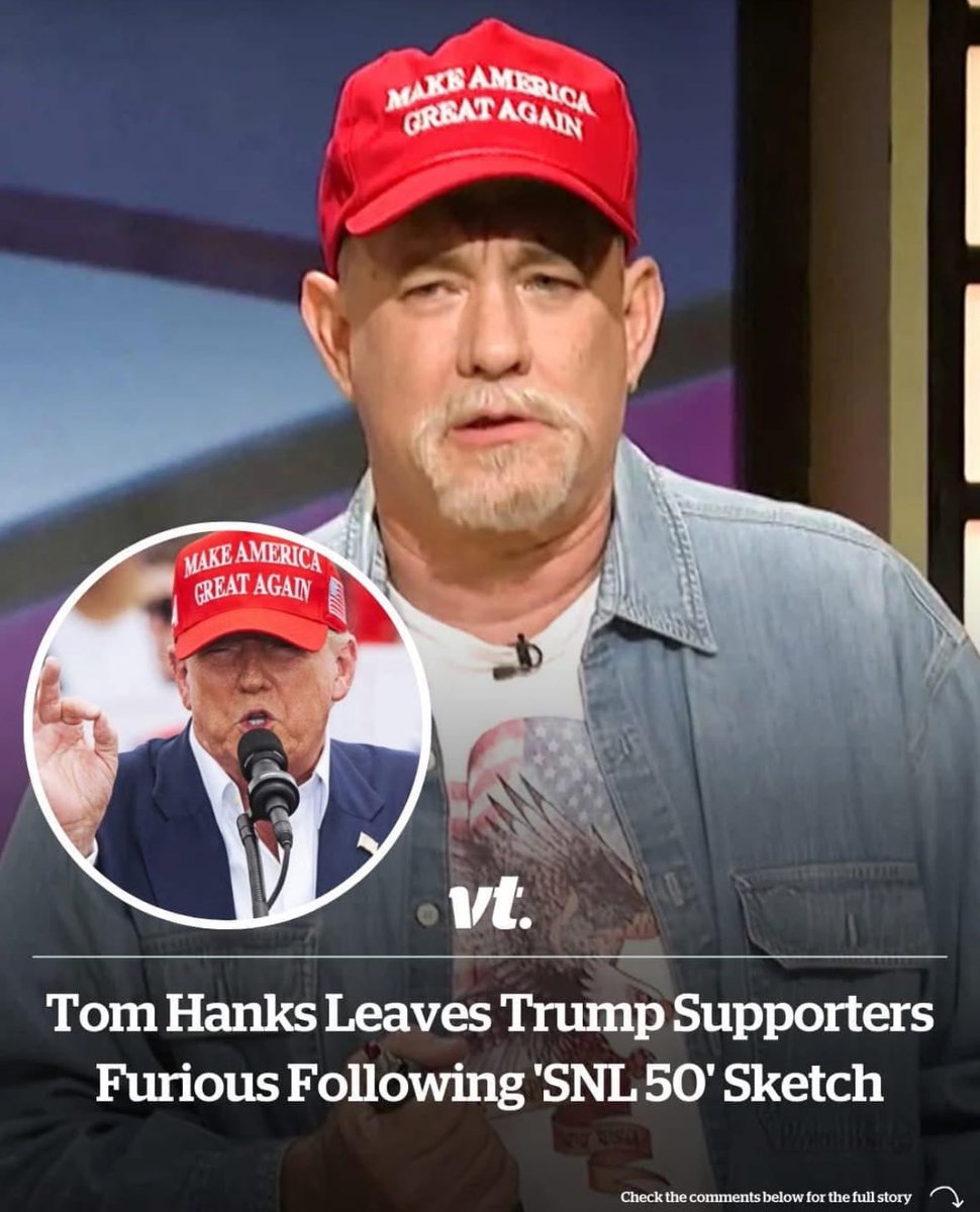 AnnieForTruth's tweet photo. The lil’ MAGA snowflakes got their feelings hurt by Mr. Hanks! 😂 https://t.co/lA0YhXbRwI