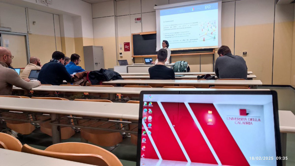 fondazione_fair's tweet image. ๐ฏ Oggi prima giornata della 4ยช tappa del FAIR #PlacementProgram a Cosenza @UniCalPortale
Per i reclutati, un'opportunitร concreta per acquisire strumenti pratici e affrontare con sicurezza il passaggio dal mondo accademico al lavoro.
๐ Domani si continua