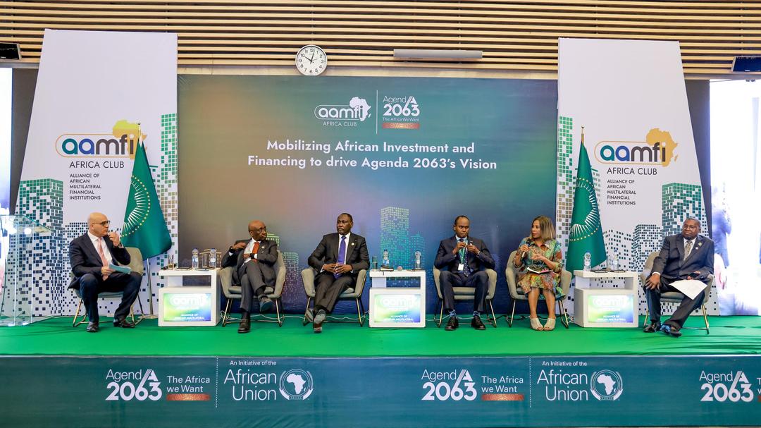 Africa Re was represented at African Heads of States &amp; Governments Breakfast Dialogue at the AU Headquarters in Addis Ababa, Ethiopia, on 16 February 2025. The event was organized by the African Union and the Alliance of African Multilateral Financial Institution (AAMFI).