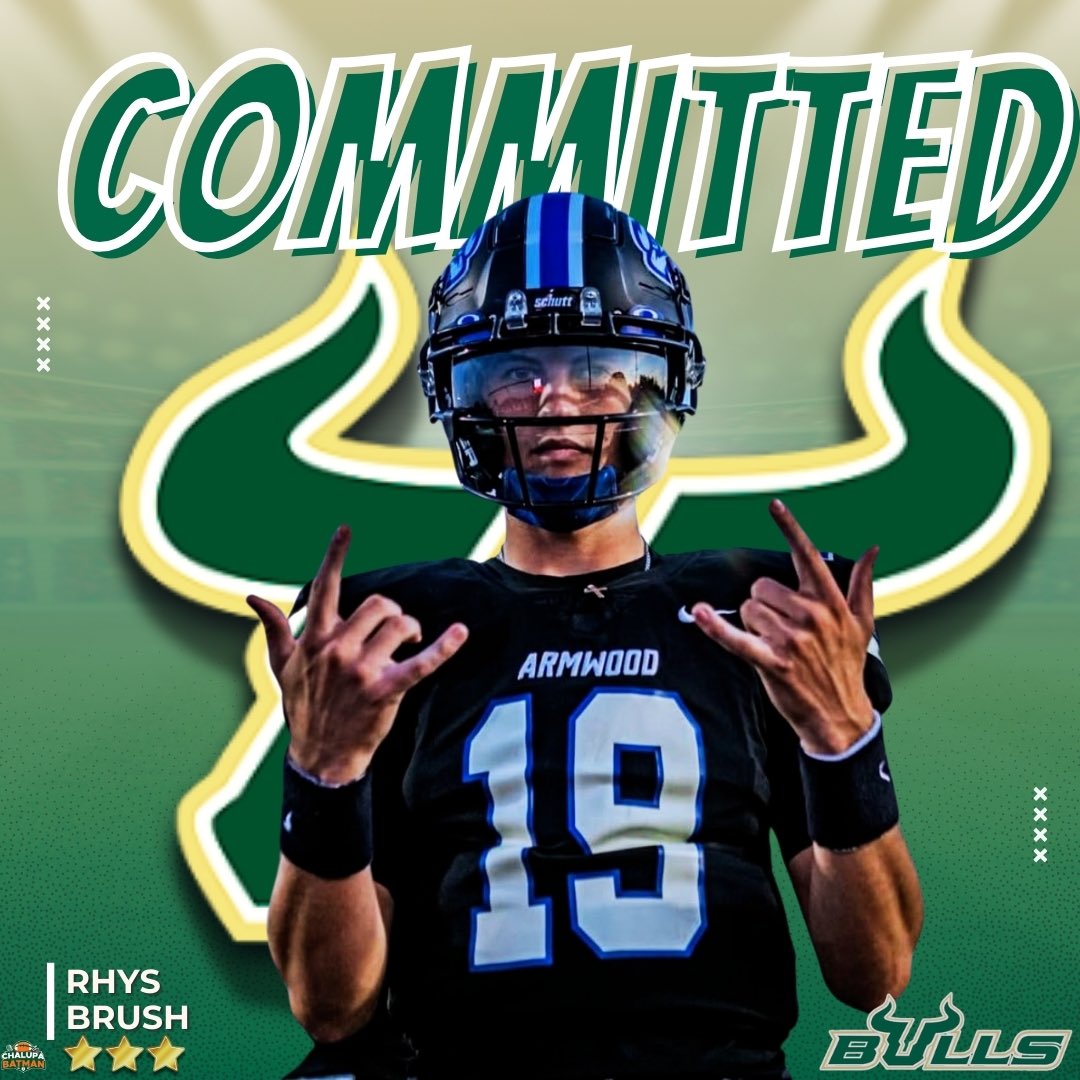 Chalupa aka Corey Carmona (@chalupabatmanfb) on Twitter photo 2026 3βοΈQB Rhys Brush has committed to <a href="/USFFootball/">USF Football</a> ππππππππππππππππππππππππππππππππππππππππ
Surgeon from inside the pocket
Throws with great touch
Strong arm
Accurate
Really good ball placement
Processes quick
Good footwork
Excellent on 2026 3βοΈQB Rhys Brush has committed to <a href="/USFFootball/">USF Football</a> ππππππππππππππππππππππππππππππππππππππππ
Surgeon from inside the pocket
Throws with great touch
Strong arm
Accurate
Really good ball placement
Processes quick
Good footwork
Excellent on