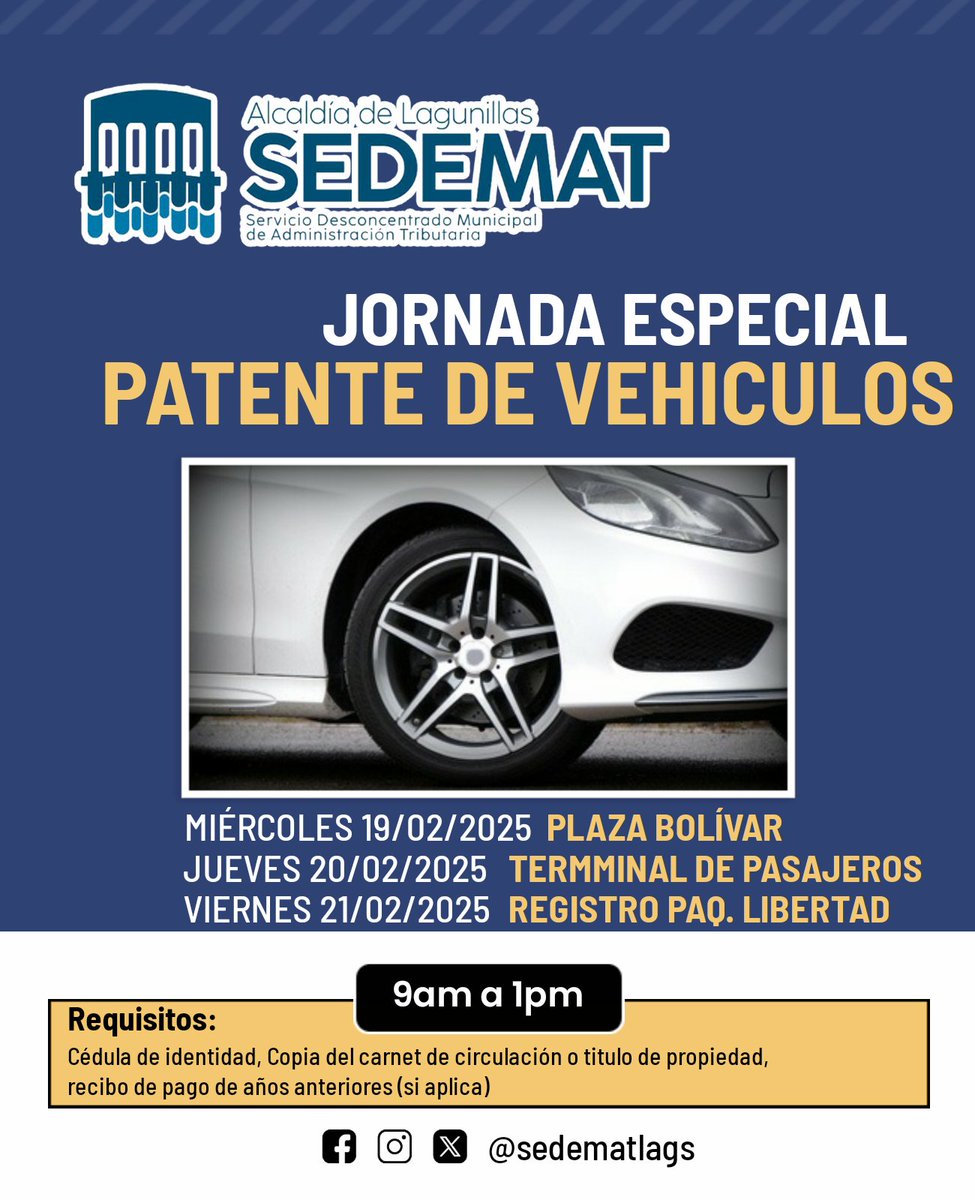 SEDEMAT Lagunillas (@sedematlags) on Twitter photo 