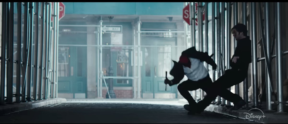 Oh my God, this is painful. #DaredevilBornAgain 😈😈