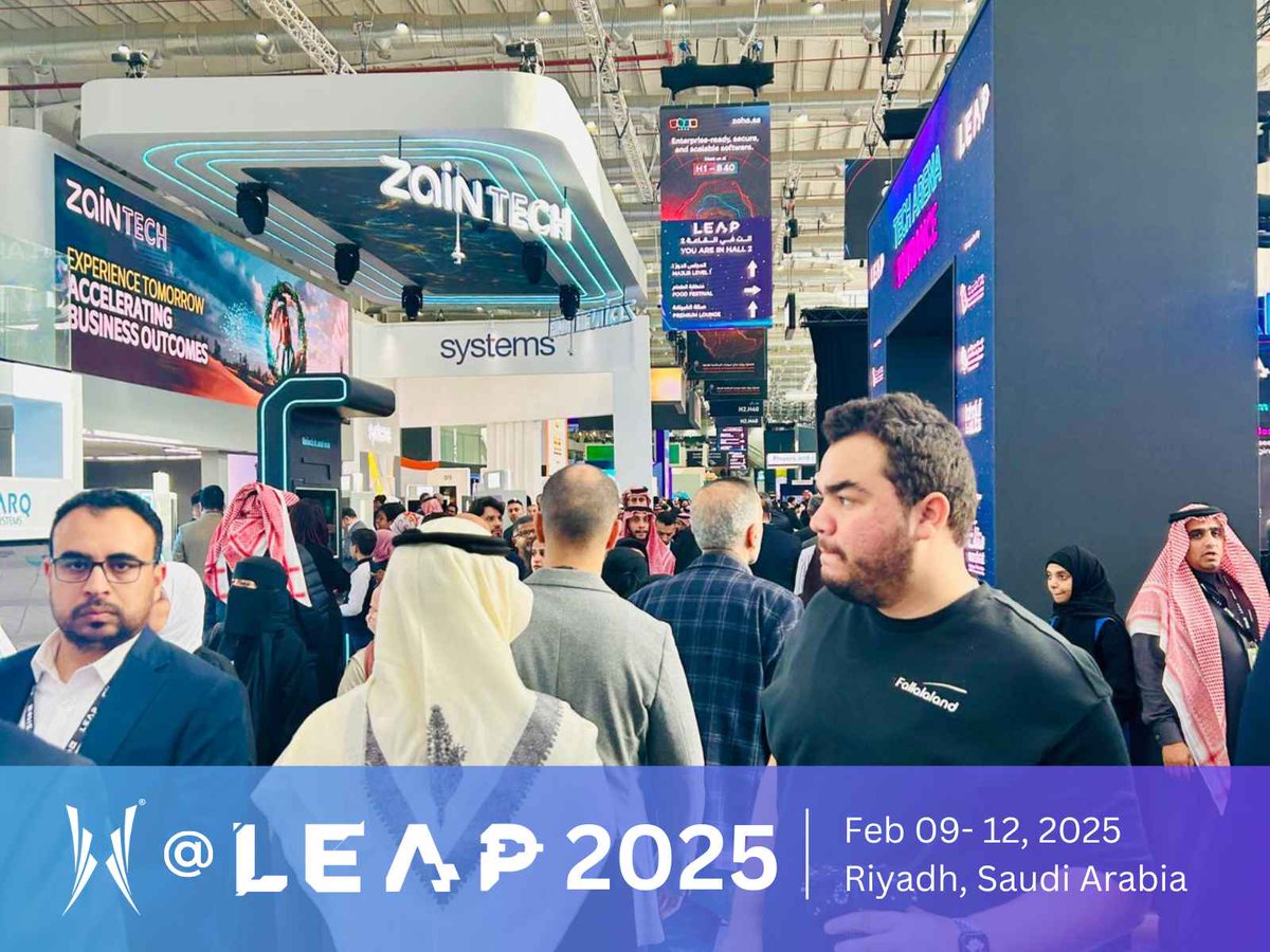 hashroot's tweet photo. Excited to share glimpses of #LEAP2025 in Riyadh, Saudi Arabia held from Feb 09-12. From AI innovations to cybersecurity and cloud computing advancements the event was a hub of groundbreaking tech and insightful discussions
#LEAP2025 #TechInnovation #FutureTech #GCCTech #HashRoot https://t.co/aYrDfWMauT