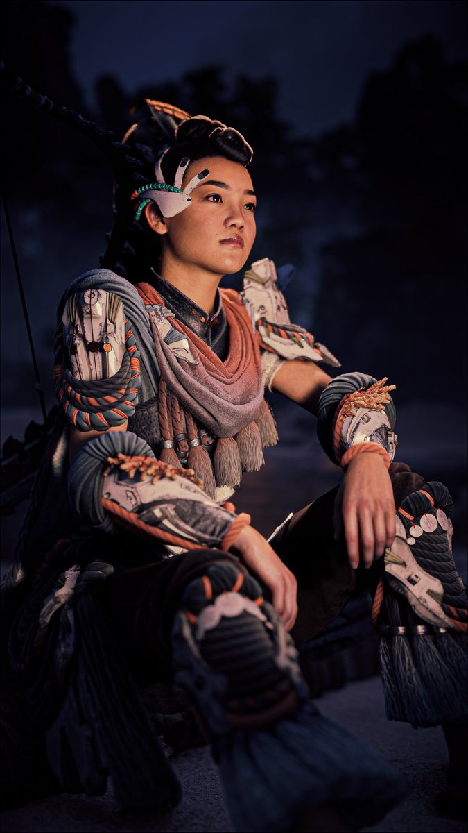 I can’t believe Horizon Forbidden West launched 3 years ago today🙊!! 

Forbidden west walked so my Qwen could RUN🔥🏝️ 

Here’s to the beautiful Horizon☀️ 

Thank you 🤍 

-Seyka