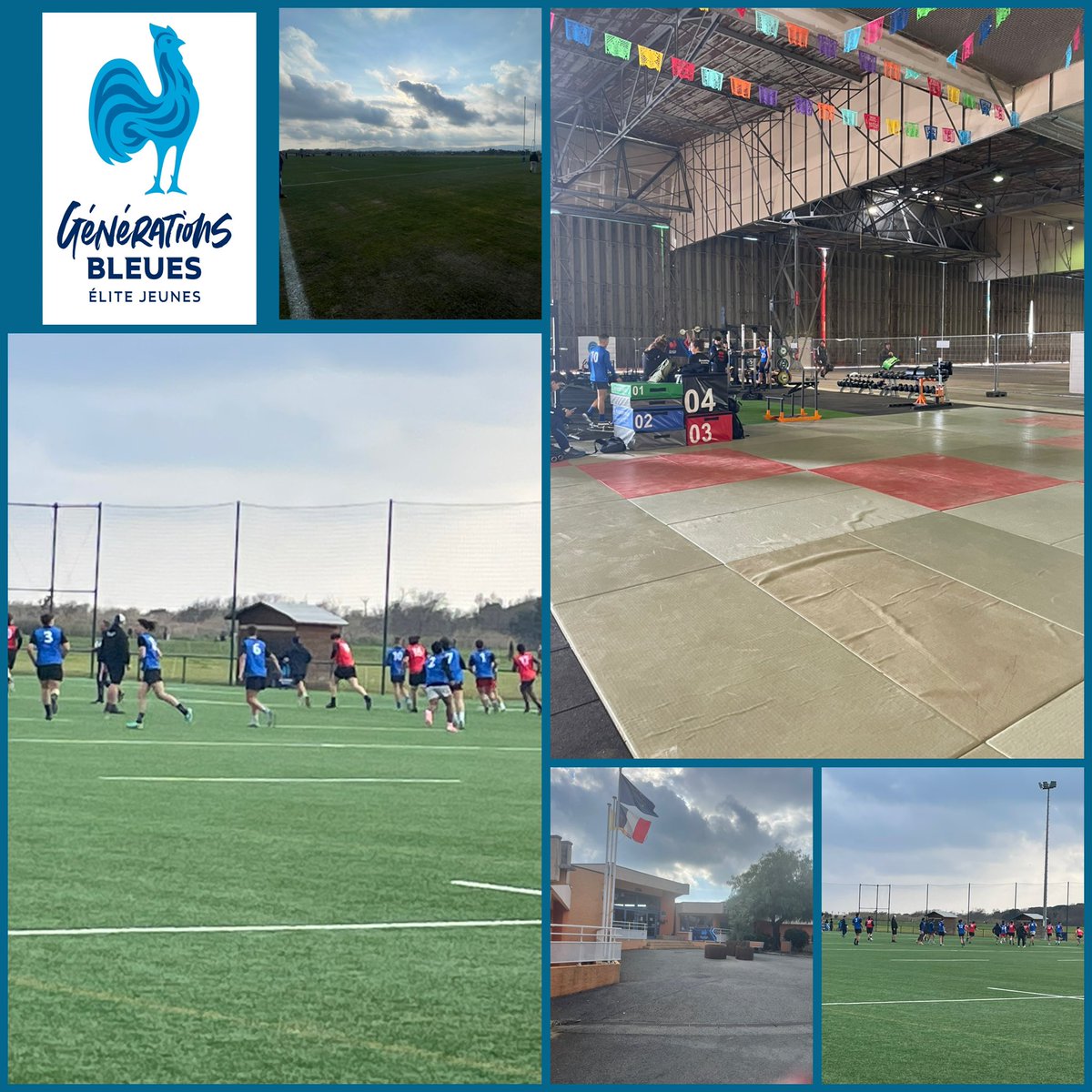 🏉 Quelle chance d’avoir pu visiter le centre accueillant la 4ᵉ édition du stage Élite Bleue à Fréjus: 308 jeunes talents 🇫🇷 réunis pour 9 jours de haut niveau, véritable tremplin vers l’équipe de France. Bravo à la <a href="/FFRugby/">FFR</a> et aux encadrants pour leur engagement ! #Rugby