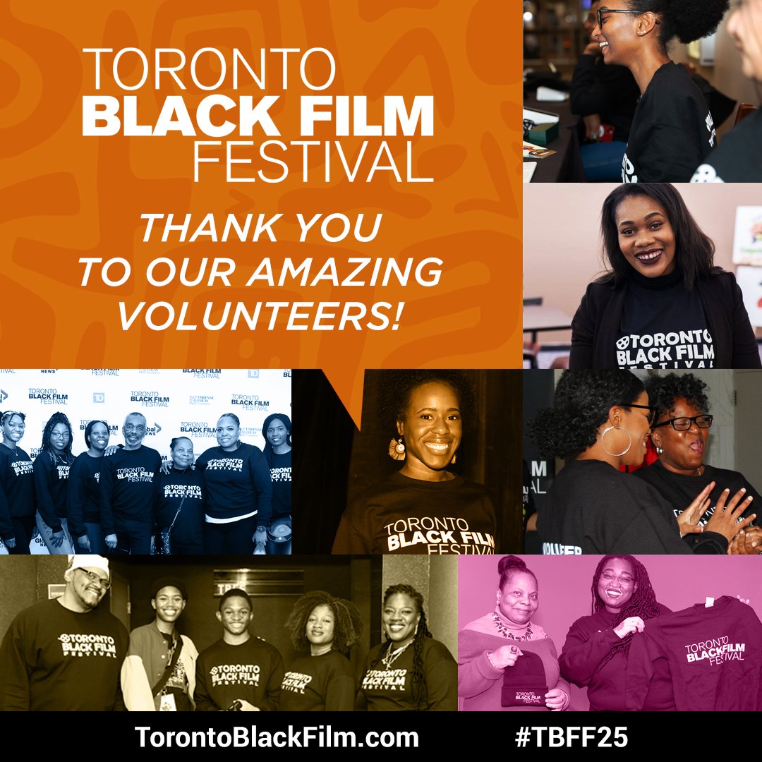 🙏 Thank You! 🎬✨  

As the Toronto Black Film Festival (TBFF) comes to a close, we want to extend our deepest gratitude to everyone who made this celebration of Black storytelling, creativity, and culture a phenomenal success! Until next time… 🎞️✊🏾  

#TBFF25