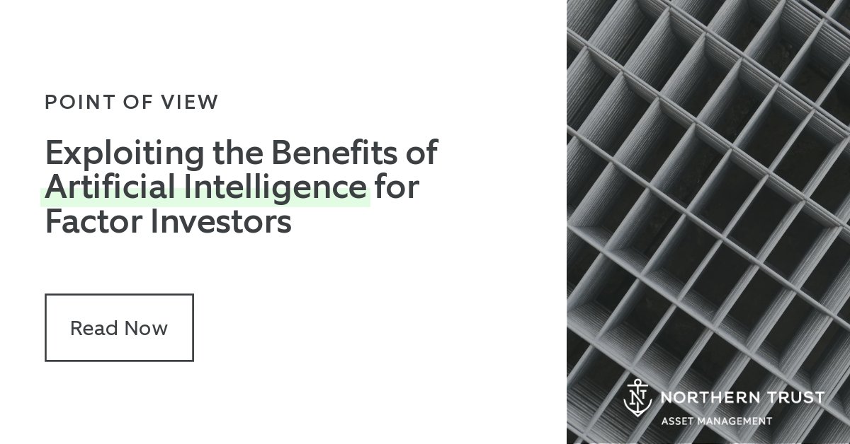How can AI help investment results? Our research on factor-based equities shows one possibility. For U.S.: ow.ly/sCEO50V2e5O &amp; all other regions: ow.ly/4PFl50V2eav