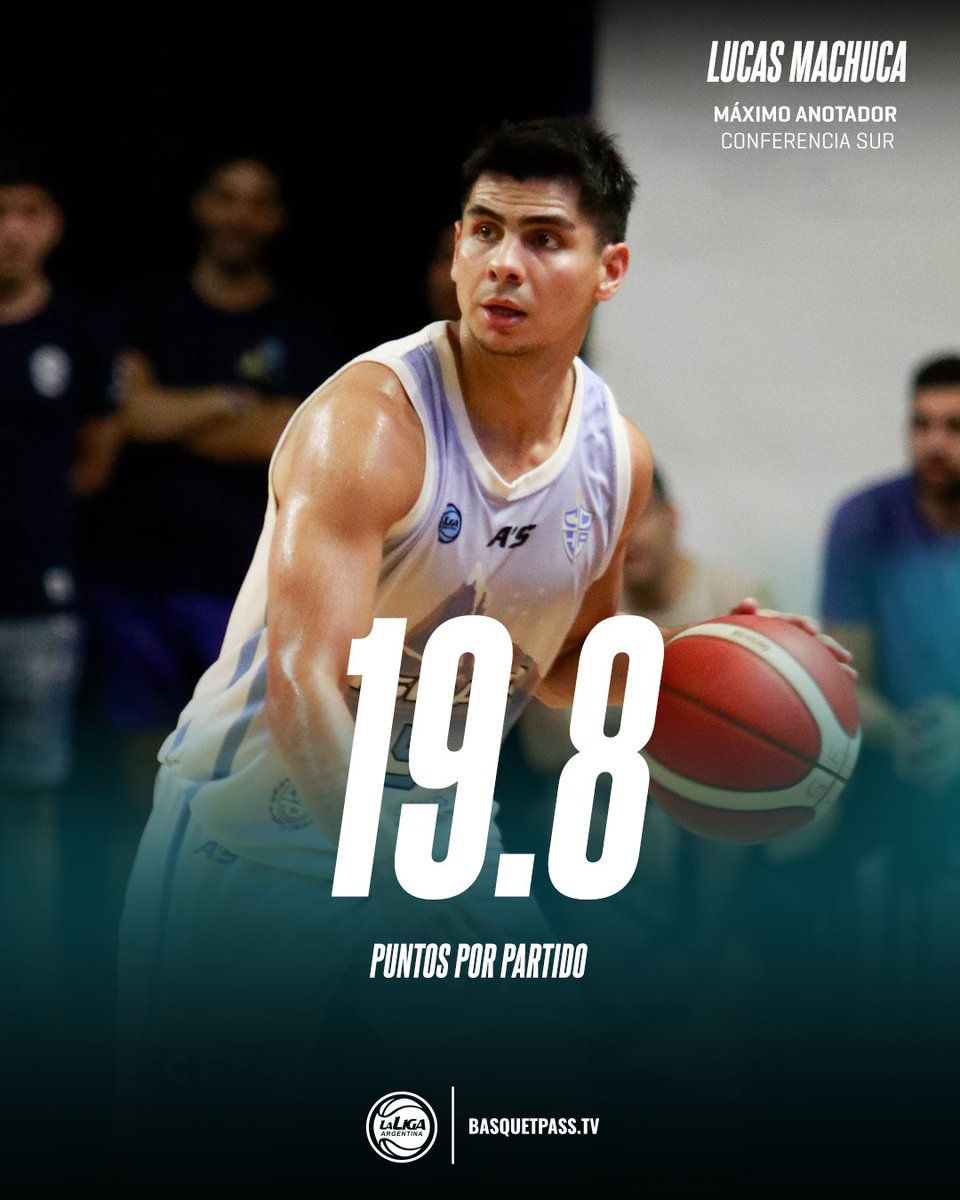 𝙈𝘼𝘾𝙃𝙐𝘾𝘼, 𝙀𝙇 𝘼𝙉𝙊𝙏𝘼𝘿𝙊𝙍 𝘿𝙀 𝙇𝘼 𝙎𝙐𝙍 🏀

📈 En lo que va del Torneo Clausura, el base de <a href="/HispanoBasquet/">Hispano Americano</a> es el mejor promedio en puntos por partido de la Conferencia Sur.

¿Quién crees que va a ser el goleador al finalizar la temporada? 🫵

#LaLigaArgentina