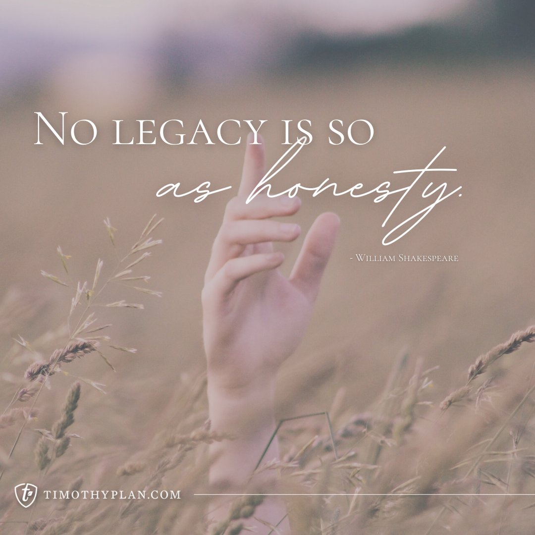 Embracing the beauty of honesty and authenticity in every moment. 🌾✨ #Honesty #Legacy #Shakespeare