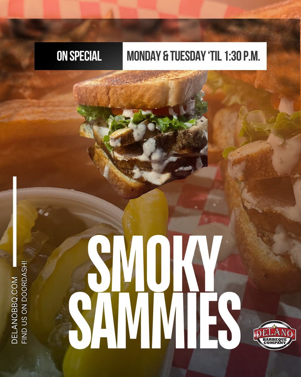 Sandwiches on special!