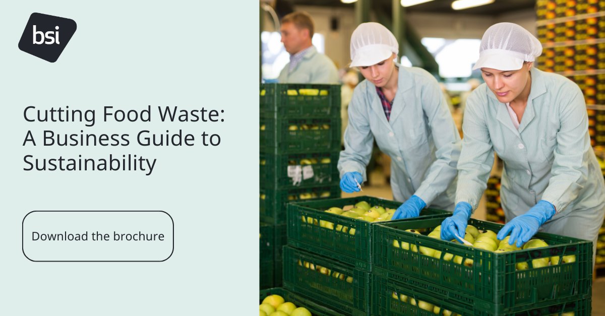 Our new whitepaper dives deep into the #FoodWaste challenge, providing practical solutions for every stage of the supply chain. 

Download now: bit.ly/4i4YNmj 

#BSIStandards