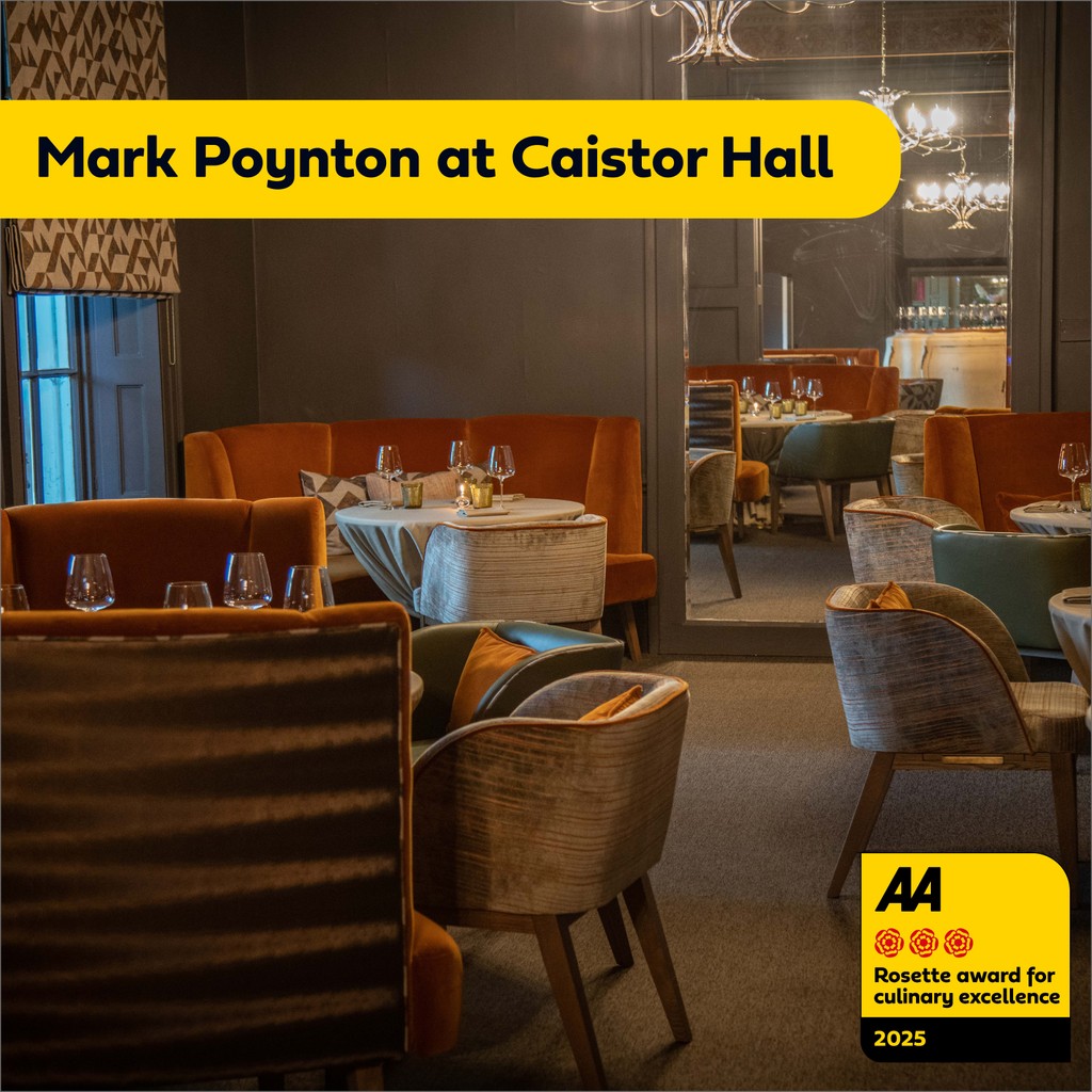 3 #AARosettes have been awarded to <a href="/MarkPoyntonatCH/">Mark Poynton at Caistor Hall</a> in #Norfolk! Huge congratulations to <a href="/markjpoynton/">Mark Poynton</a> and all the team! ⁠> tinyurl.com/yr5msyct
⁠
#AAawards #Rosettes <a href="/rakporcelaineu/">RAK Porcelain Europe</a> #MakeSureItsRAK <a href="/visitnorfolk/">Visit Norfolk</a> #norfolkfood <a href="/hertslife/">Hertfordshire Life</a>