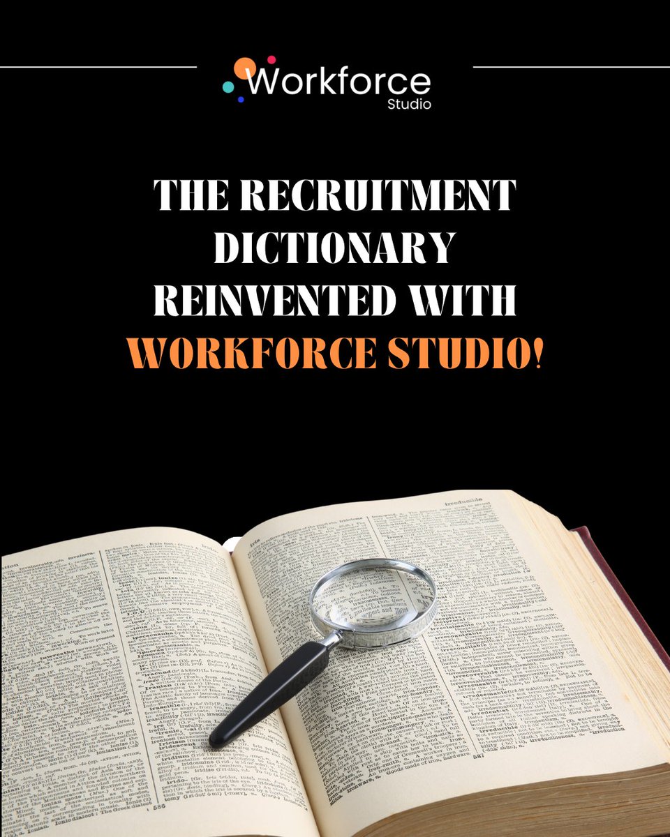 workforcestudio's tweet photo. 60% of resumes never get seen by a human… Is your dream job getting lost in the black hole of ATS?

It’s time to ditch outdated hiring struggles!
Build a smarter workforce today!
#WorkforceStudio #RecruitmentDictionary #DictionaryRedefined https://t.co/Hrm0BEcdJo