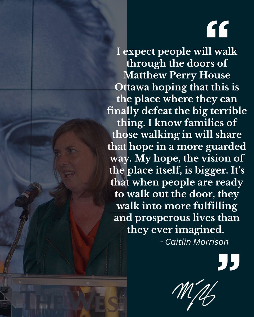 Matthew Perry House Ottawa is more than a place, it's a lifeline for those on the path to recovery. 

A place of hope, healing, and new beginnings. 

To learn more click the link: matthewperryfoundation.ca/matthew-perry-…

#MatthewPerryHouseOttawa #Recovery #HopeLivesHere #MatthewPerry