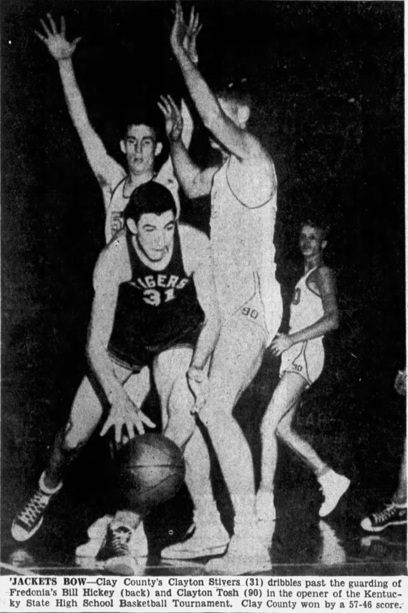 13thRegionHist's tweet photo. The Tigers ended at 34-5 with a Sweet 16 quarterfinal appearance powered by first-team all-state selection Clayton Stivers https://t.co/rsrRy9gmd4