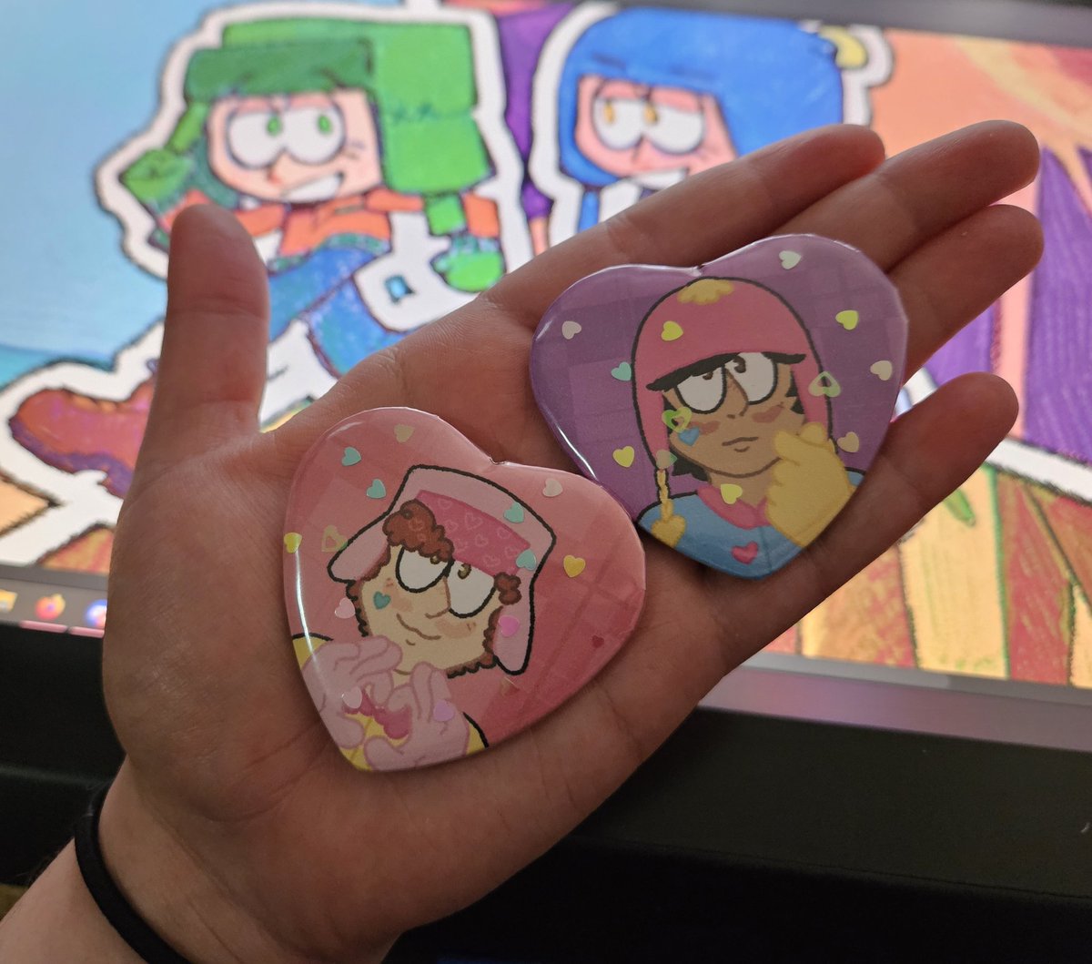 Thank you <a href="/6ftkyle/">King leZbian (kz) 📌</a> for these Cryle Buttons! 💗💗💗

#spCryle