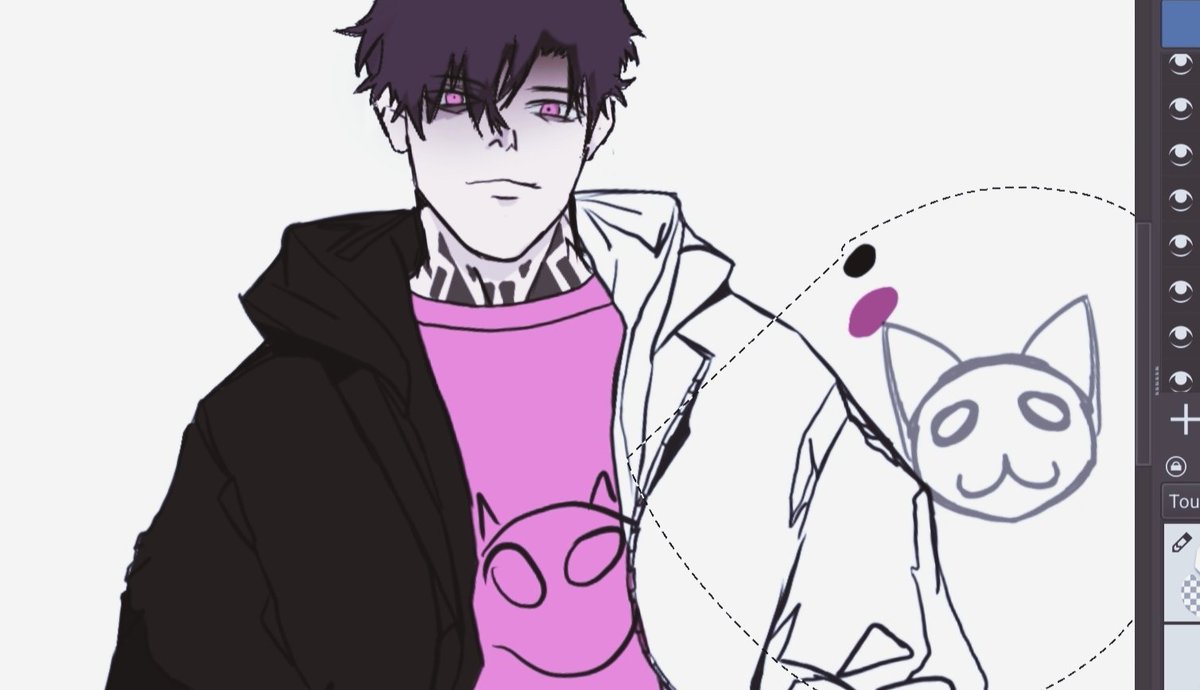 New character 💕 #DontHideVn #yandere #visualnovel #WIP