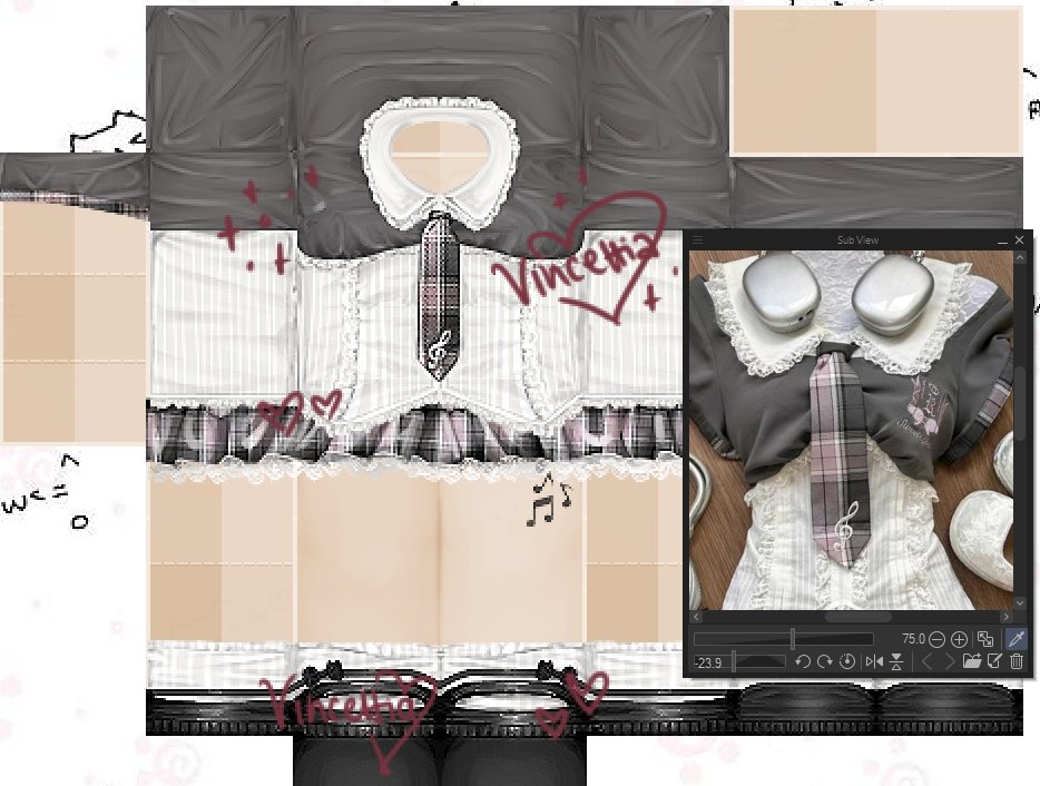 hi I made this cute fit i found on pinterest, uploaded to my group <3 

shirt: roblox.com/catalog/910912…

pants: roblox.com/catalog/123956…

∧,,,∧
(  ̳• · • ̳)  pls buy/ support !
/    づ♡