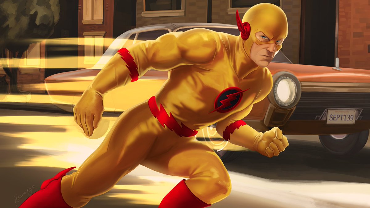 keanurye's tweet image. Happy Birthday!

#ReverseFlash #Fanart