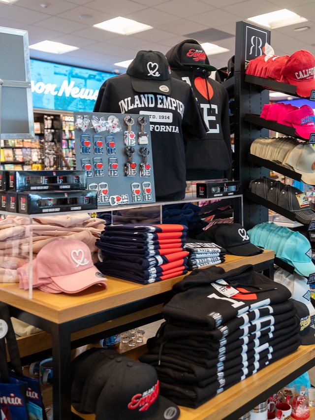 ONT is always looking for ways to live out our mission “to boldly seize every opportunity to connect the Inland Empire to the world.” So we’re thrilled to share that items from 1LoveIE are now available at Evolve by Hudson shops in our terminals!

Read More: