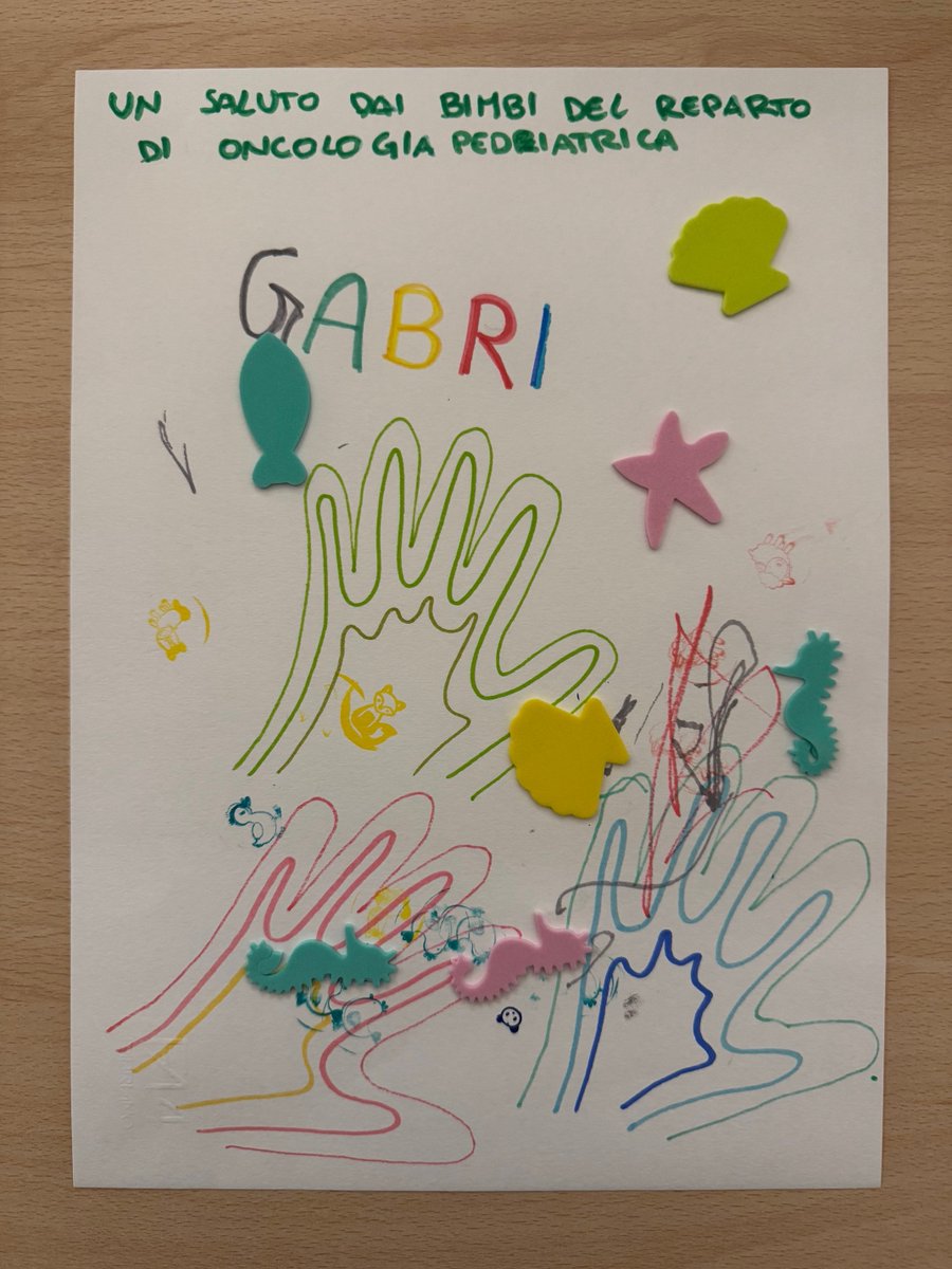 Children hospitalized in the Pediatric Oncology unit of  Gemelli Hospital (where Pope Francis is being treated) sent the Holy Father these notes today, wishing him well and asking for his prayers: