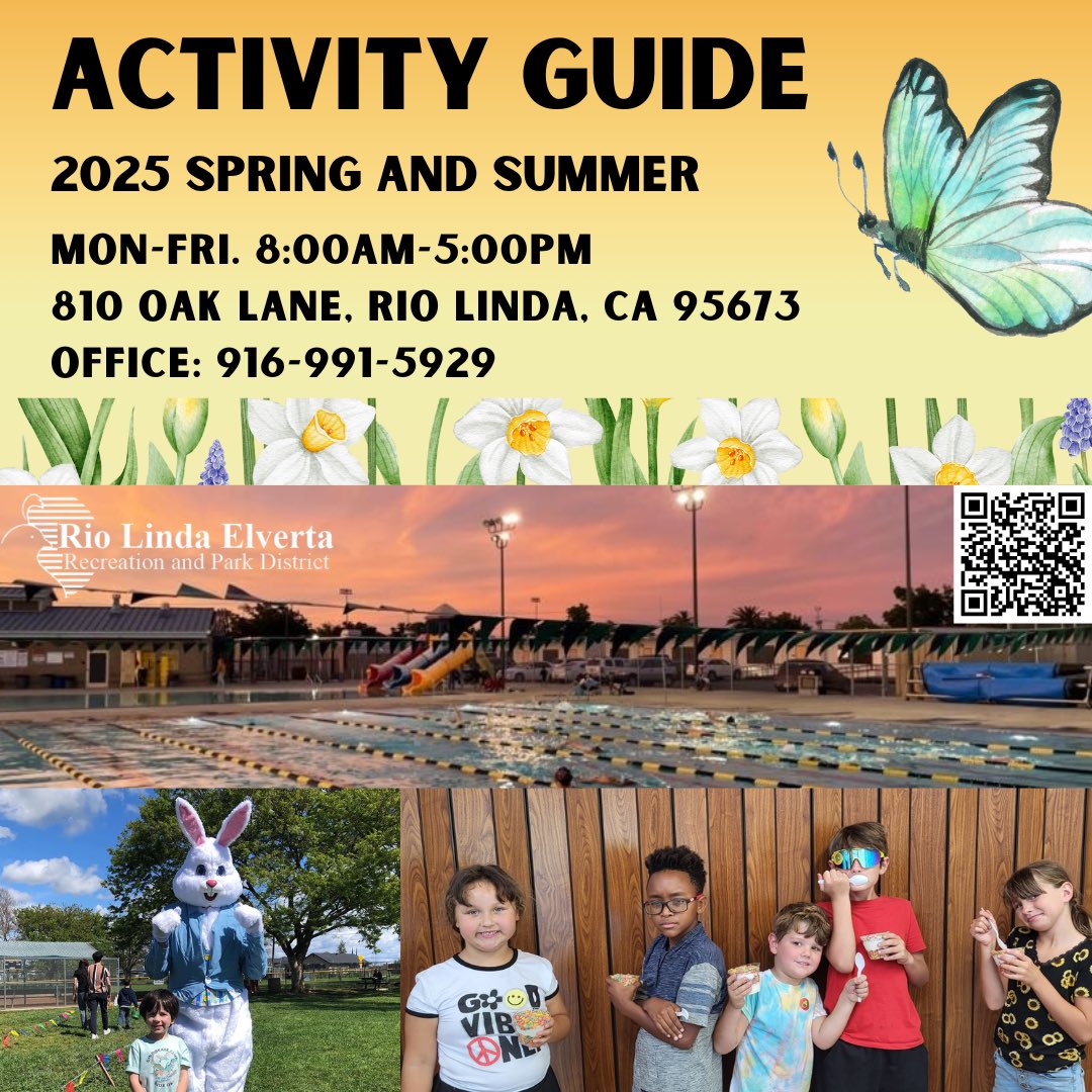rleparks's tweet image. Our Spring &amp;amp; Summer Activity Guide is LIVE!🌞

Ready to make the most of the season? 
From exciting classes to fun-filled events, there’s something for everyone! 
Don’t miss out scan the QR code to explore the guide now on our website and join the fun! 🌸
#activityguide