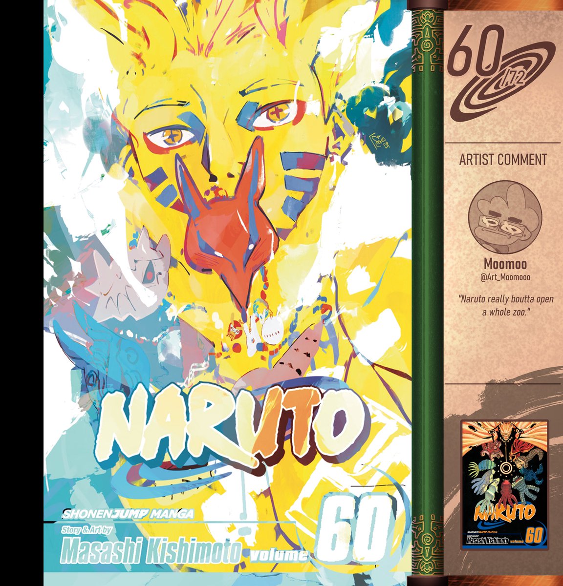 moomoo_Art's tweet photo. MY FIRST COLLAB TY @FourtyFingers & @kyo_yukanna_ FOR SETTING IT UP IT WAS NICE TO WORK WITH SO MANY DOPE ARTISTS #NARUTOGALLERY #NARUTO https://t.co/N7xWFTXeoU