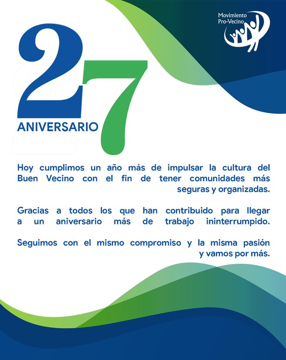 Movimiento Pro-Vecino, A.C. tweet media