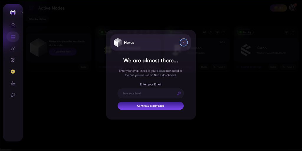 Step By Step Guide On How To Run NEXUS INCENTIVIZED TESTNET NODE II, Using CLI Method With One Click 

Advantage: 
Won’t Need PC To Be On 24/7
Earn Points Faster!!

Participating In <a href="/NexusLabs/">Nexus</a> Incentivized Testnet Node Would Earn You NEX Poinys Which Could Be Redeemable For $NEX
