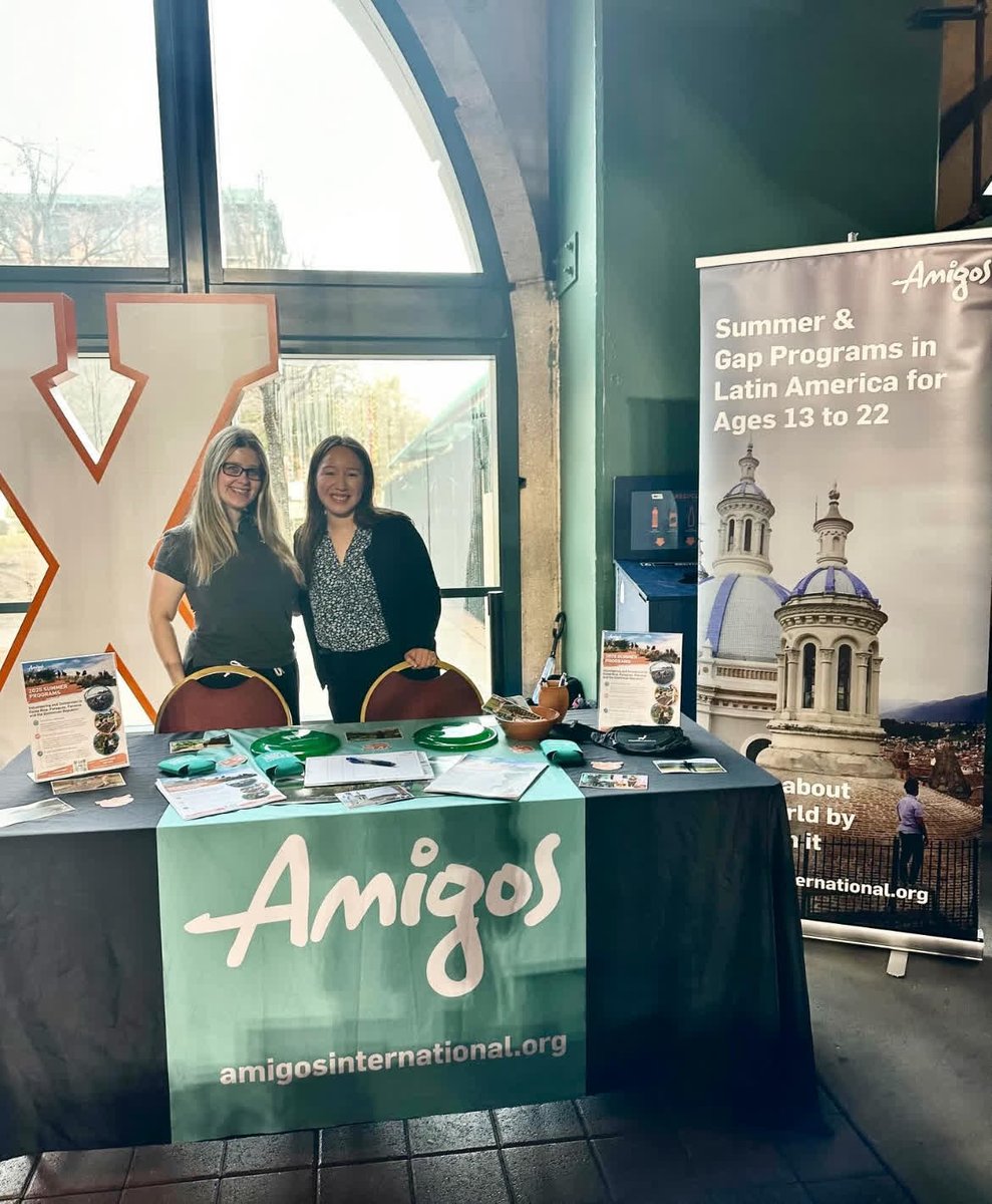 Amigos de las Americas (@amigos_americas) on Twitter photo Thank you to the Astros Foundation & the Houston Astros Youth Academy for having us this past weekend at the College Fair presented by ConocoPhillips! 🚀🧡 <a href="/AstrosCares/">Astros Foundation</a> <a href="/astros_ya/">Houston Astros Youth Academy</a>
🌎 Want to join AMIGOS this summer? There's still time to apply! Visit bit.ly/2FBtTF7 Thank you to the Astros Foundation & the Houston Astros Youth Academy for having us this past weekend at the College Fair presented by ConocoPhillips! 🚀🧡 <a href="/AstrosCares/">Astros Foundation</a> <a href="/astros_ya/">Houston Astros Youth Academy</a>
🌎 Want to join AMIGOS this summer? There's still time to apply! Visit bit.ly/2FBtTF7
