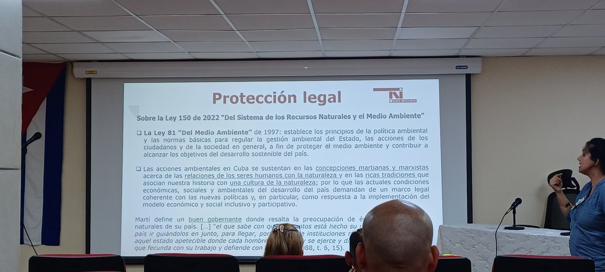 Alex_Rojas_H's tweet image. Día de Preparación de Cuadros y Reservas en @MoaNickel1994, con el tema de los RECURSOS NATURALES Y EL MEDIO AMBIENTE. Se debatió a profundidad el marco legal regulatorio en la materia, por su impacto en la industria cubana del #Níquel. 
#FormaciónQueTransforma