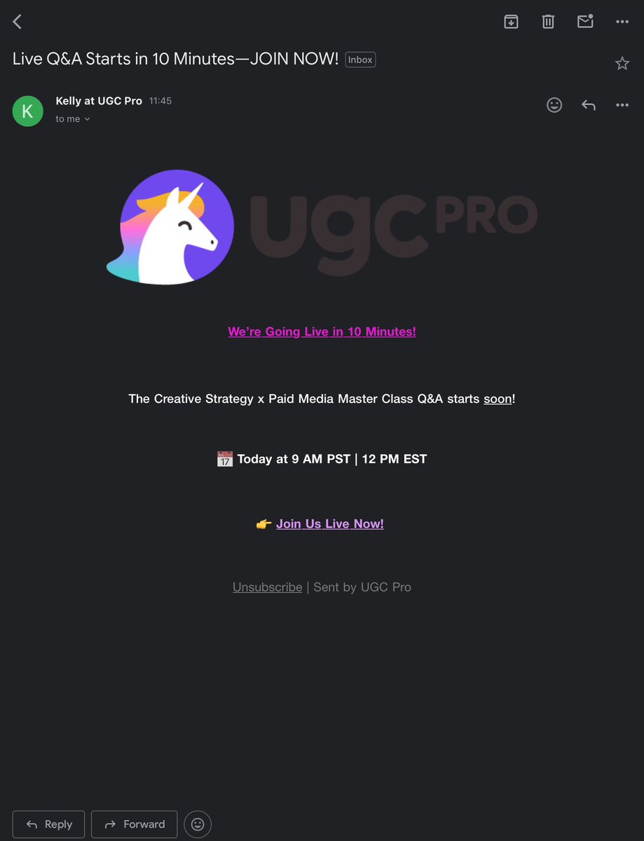 On today’s episode of being the change that I want to see… just finished the first live session with <a href="/UGCpro_/">UGC Pro 🦄</a> &amp; <a href="/justlamees_/">Lamees Barnett, MBA</a> 🤩 

So so sooo informational! Love learning from two powerhouses in the industry✨

#ugc #ugccommunity