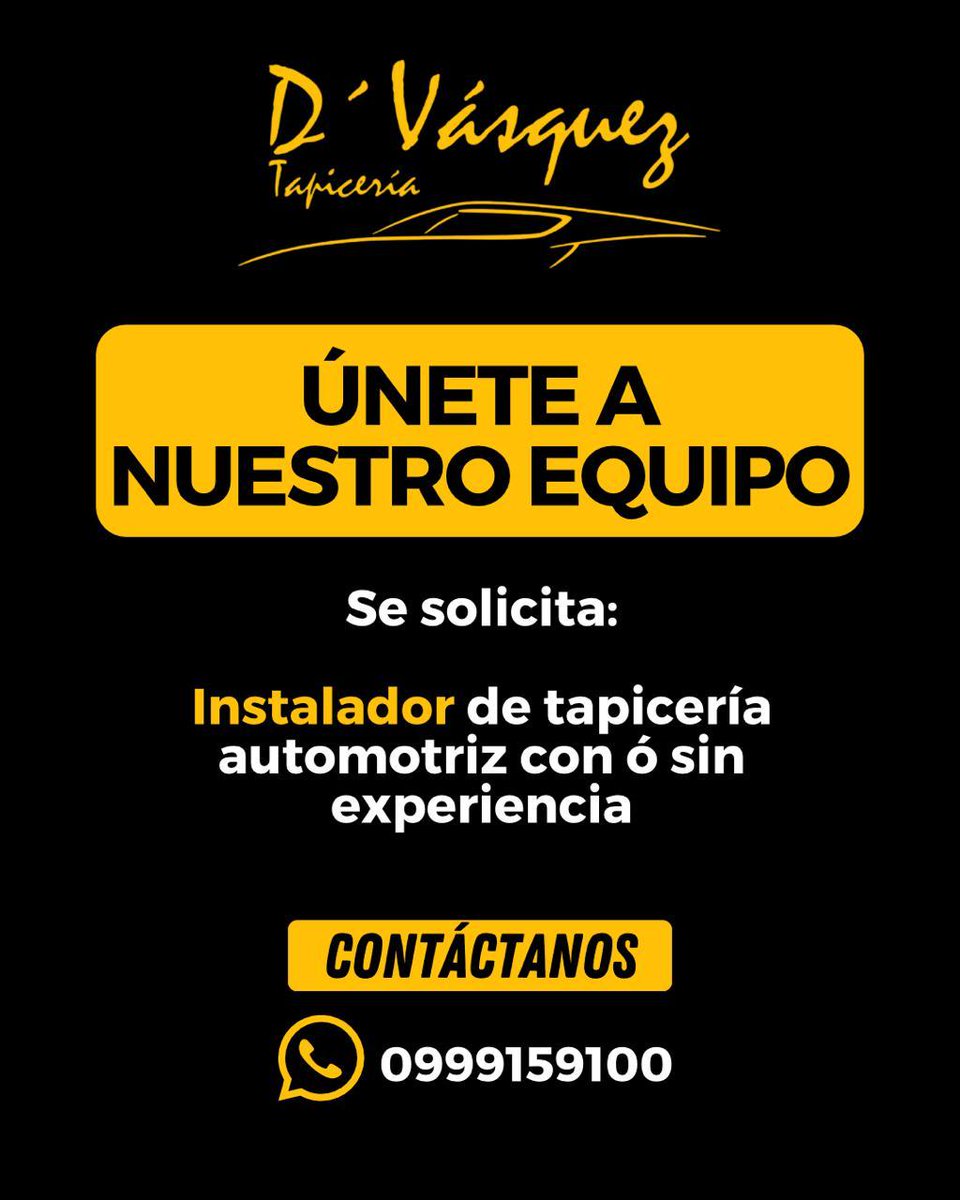 MellamoKt's tweet photo. Sí hay trabajo.
Se les agradece el rt https://t.co/ebEo2UHJVx