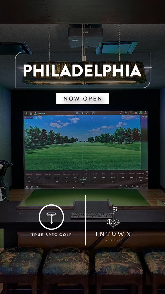 True Spec Golf (@truespecgolf) on Twitter photo 🚨 NEW LOCATION ALERT 🚨
We're excited to announce the grand opening of True Spec Philadelphia located <a href="/IntownGolfClub/">Intown Golf Club</a> in the heart of Radnor!
To celebrate our first location in PA, we're offering 50% off all fittings at TSG Philadelphia through March 31st with promo code 🚨 NEW LOCATION ALERT 🚨
We're excited to announce the grand opening of True Spec Philadelphia located <a href="/IntownGolfClub/">Intown Golf Club</a> in the heart of Radnor!
To celebrate our first location in PA, we're offering 50% off all fittings at TSG Philadelphia through March 31st with promo code