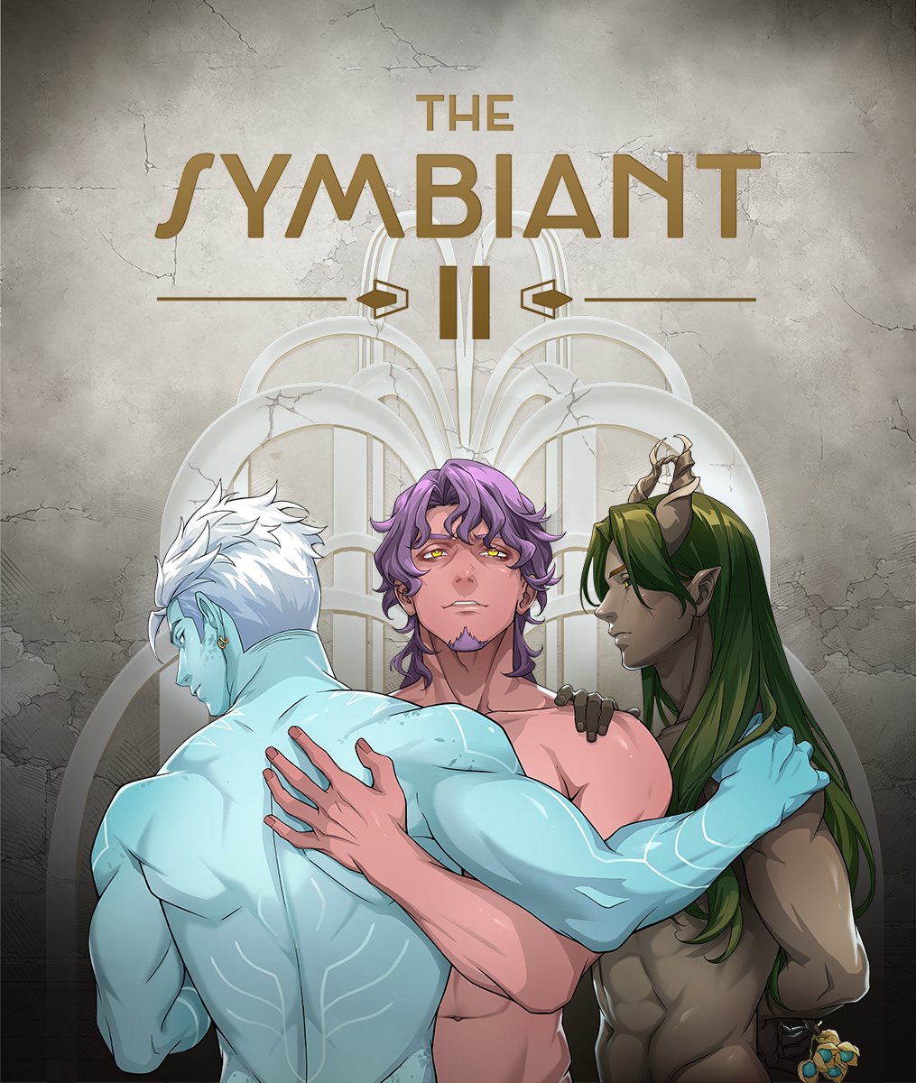 HeartCoreDev's tweet image. We're excited to announce a new game we've been working on the past year!

The Symbiant II is a BL game a man who goes through change he didn't ask for. It's also a tale  of ancient secrets, intimate exploration and unlikely romance!

Steam link in comments