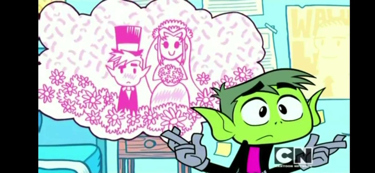 Alextherabbit2's tweet photo. Beast Boy and Starfire wedding - based on an out of context screenshot i found hilarious
-
Tags: #fanart #starfire #beastboy #bbstar #beastboyxstarfire #wedding #pink #cartoonstyle #cartoon #teentitansgo #teentitans #ttg #redraw #myartwork #digitalillustration #digitalart #myart https://t.co/0eGXzxwqwb