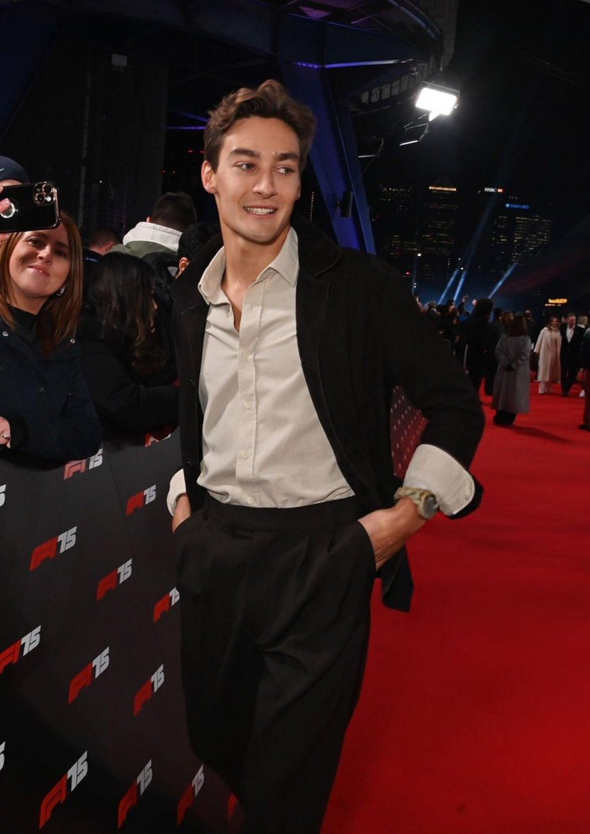 russellius's tweet image. GOOD EVENING GEORGE RUSSELL