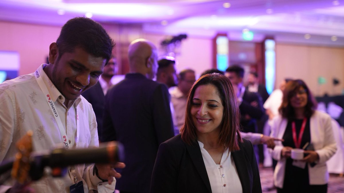CatapultMLL's tweet photo. Energy and enthusiasm at the #Catapult4 Premiere Day Expo was unmatched! The zeal &amp; passion of our cohorts were on full display as they presented their
groundbreaking solutions to the world. 

#Startuplnnovation #PremiereDay #CreatorsOfTomorrow #FutureOfLogistics @Mahindralog_MLL https://t.co/1Bv41zzJAh